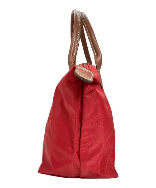 LONGCHAMP（ロンシャン）LONGCHAMP (ロンシャン) ハンドバッグ レッドの古着・服飾アイテム