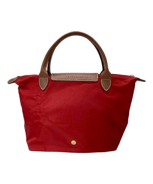 LONGCHAMP（ロンシャン）LONGCHAMP (ロンシャン) ハンドバッグ レッドの古着・服飾アイテム