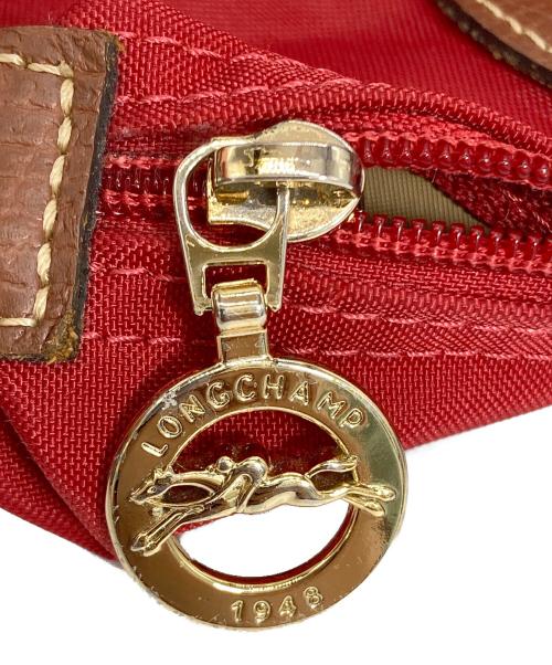 LONGCHAMP（ロンシャン）LONGCHAMP (ロンシャン) ハンドバッグ レッドの古着・服飾アイテム