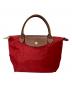 LONGCHAMP（ロンシャン）の古着「ハンドバッグ」｜レッド