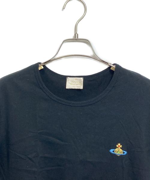 Vivienne Westwood（ヴィヴィアンウエストウッド）Vivienne Westwood (ヴィヴィアンウエストウッド) ミニオーブTシャツ ブラック サイズ:Mの古着・服飾アイテム