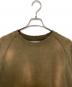 FUTURE ARCHIVE (フューチャー アーカイブ) FADE SWEAT CREW ブラウン サイズ:L：7000円