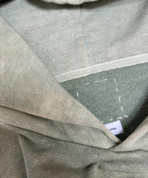 VISVIM（ビズビム）VISVIM (ビズビム) AMPLUS SB HOODIE P.O. 黄緑 サイズ:2の古着・服飾アイテム