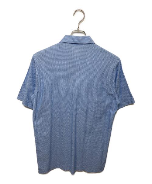 MACKINTOSH LONDON（マッキントッシュ ロンドン）MACKINTOSH LONDON (マッキントッシュ ロンドン) ポロシャツ ブルー サイズ:Lの古着・服飾アイテム
