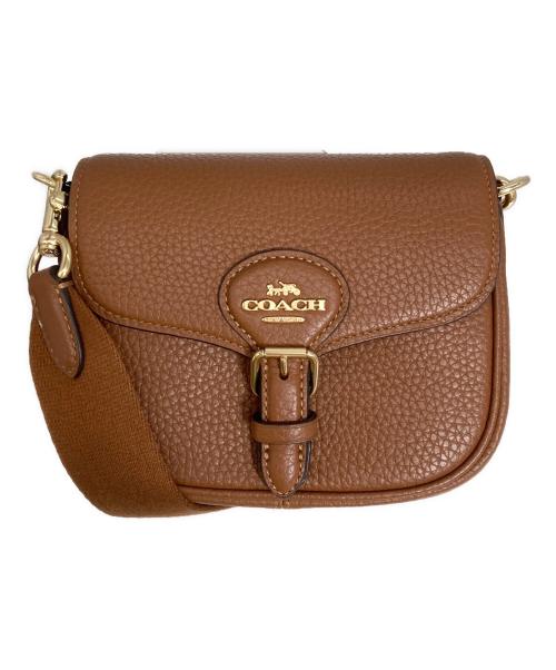 COACH（コーチ）COACH (コーチ) アメリア スモールサドルバッグ ブラウンの古着・服飾アイテム