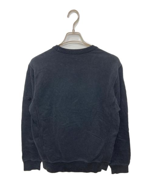 STONE ISLAND（ストーンアイランド）STONE ISLAND (ストーンアイランド) クルーネックスウェット ブラック サイズ:Mの古着・服飾アイテム