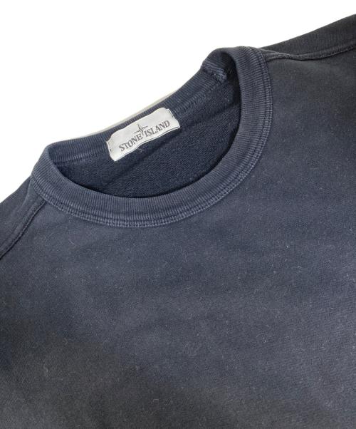 STONE ISLAND（ストーンアイランド）STONE ISLAND (ストーンアイランド) クルーネックスウェット ブラック サイズ:Mの古着・服飾アイテム