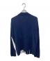 stussy (ステューシー) STRIPED KNIT SHIRT ネイビー サイズ:XL：5000円