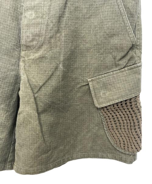 Aime Leon Dore（エメ レオン ドレ）Aime Leon Dore (エメ レオン ドレ) ショートパンツ　Ripstop Jungle Short オリーブ サイズ:Sの古着・服飾アイテム