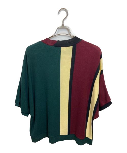 CULLNI（クルニ）CULLNI (クルニ) 半袖ドルマンニット グリーン サイズ:1の古着・服飾アイテム