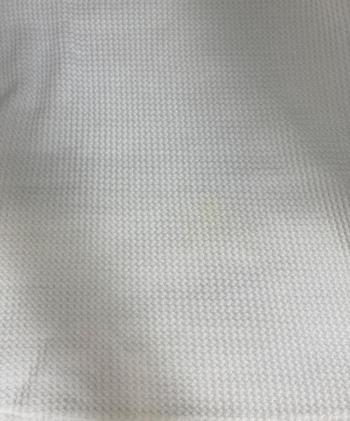 SHINYA KOZUKA（シンヤコズカ）SHINYA KOZUKA (シンヤコズカ) サーマルカットソー ホワイト サイズ:SMALLの古着・服飾アイテム