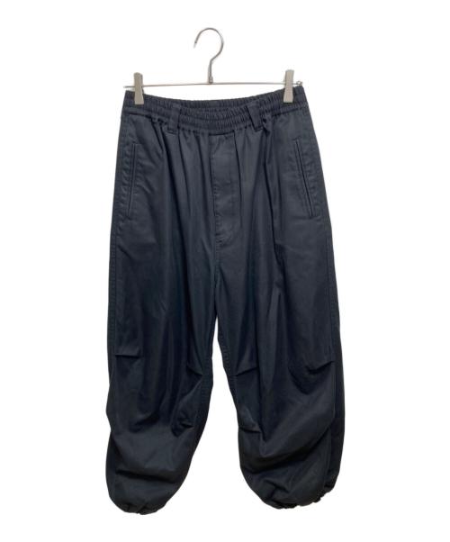 MAISON SPECIAL（メゾンスペシャル）MAISON SPECIAL (メゾンスペシャル) Suvin Cotton Gabardine Prime-Wide Snow Pants ブラック サイズ:1の古着・服飾アイテム