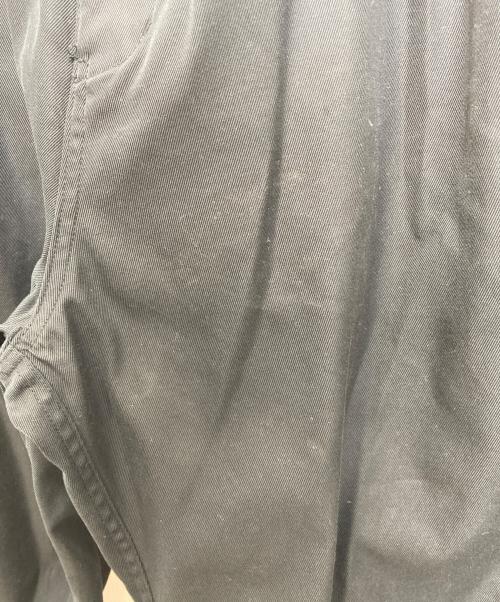 MAISON SPECIAL（メゾンスペシャル）MAISON SPECIAL (メゾンスペシャル) Suvin Cotton Gabardine Prime-Wide Snow Pants ブラック サイズ:1の古着・服飾アイテム