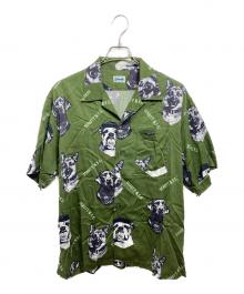 Schott（ショット）の古着「アロハシャツ」｜グリーン