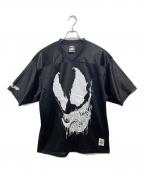HUF×MARVELハフ×マーベル）の古着「半袖カットソー」｜ブラック