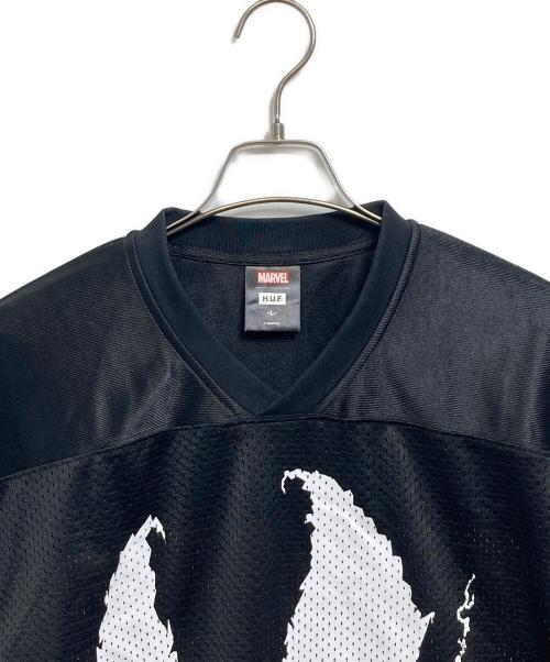 HUF（ハフ）HUF (ハフ) MARVEL (マーベル) 半袖カットソー ブラック サイズ:Lの古着・服飾アイテム