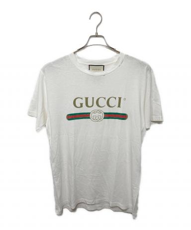 中古・古着通販】GUCCI (グッチ) Tシャツ ホワイト サイズ:XS