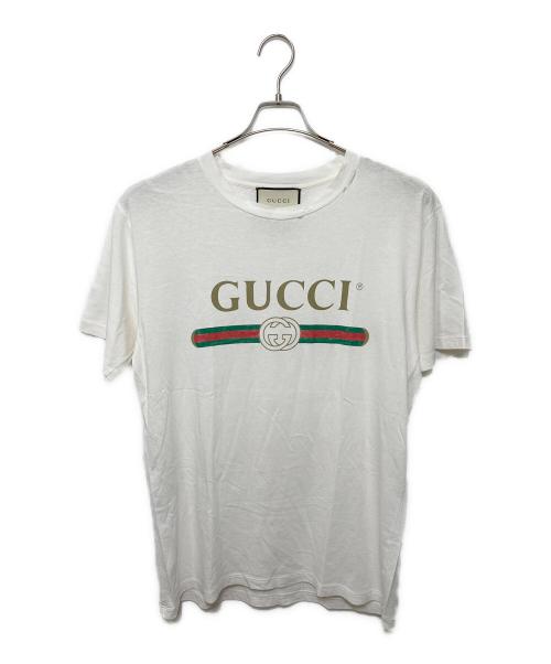 GUCCI（グッチ）GUCCI (グッチ) Tシャツ ホワイト サイズ:XSの古着・服飾アイテム