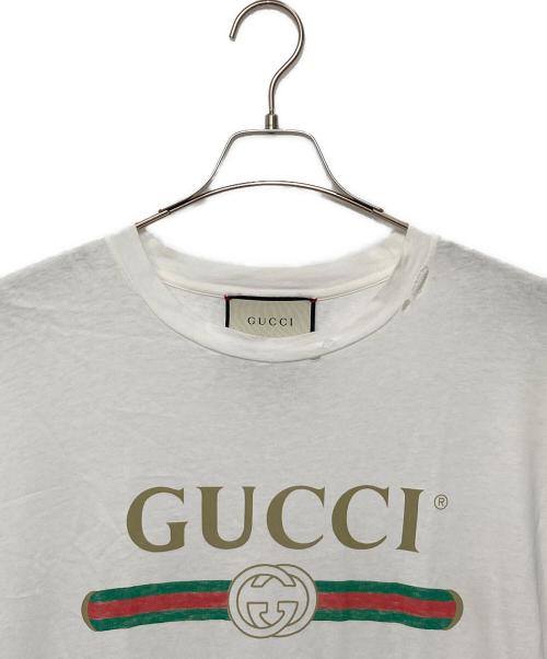 GUCCI（グッチ）GUCCI (グッチ) Tシャツ ホワイト サイズ:XSの古着・服飾アイテム