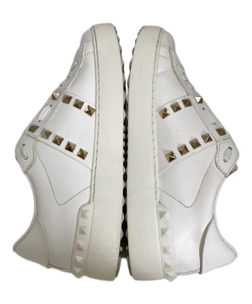 VALENTINO（ヴァレンティノ）VALENTINO (ヴァレンティノ) ロックスタッズスニーカー ホワイト サイズ:36の古着・服飾アイテム
