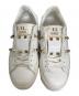 中古・古着 VALENTINO (ヴァレンティノ) ロックスタッズスニーカー ホワイト サイズ:36：8000円