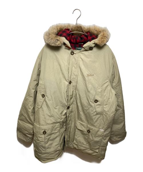 WOOLRICH（ウールリッチ）WOOLRICH (ウールリッチ) ダウンジャケット　Arctic Parka ベージュ サイズ:XLの古着・服飾アイテム