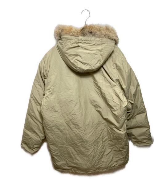 WOOLRICH（ウールリッチ）WOOLRICH (ウールリッチ) ダウンジャケット　Arctic Parka ベージュ サイズ:XLの古着・服飾アイテム