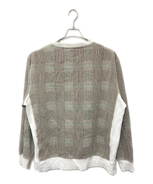 stussy（ステューシー）stussy (ステューシー) チェックスウェット グレー サイズ:XXLの古着・服飾アイテム