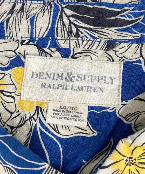 Denim & Supply Ralph Lauren（デニム＆サプライ ラルフローレン）Denim & Supply Ralph Lauren (デニム＆サプライ ラルフローレン) 総柄シャツ ブルー サイズ:XXLの古着・服飾アイテム