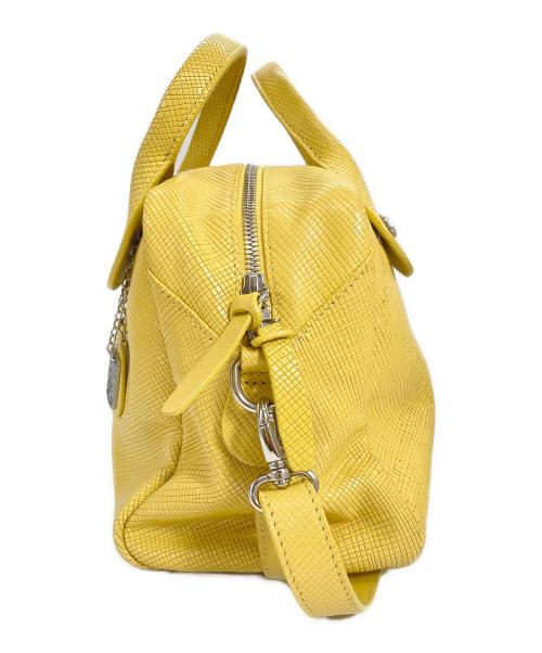 LONGCHAMP（ロンシャン）LONGCHAMP (ロンシャン) ハンドバッグ イエローの古着・服飾アイテム