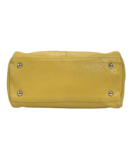 LONGCHAMP（ロンシャン）LONGCHAMP (ロンシャン) ハンドバッグ イエローの古着・服飾アイテム