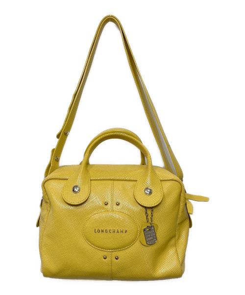 LONGCHAMP（ロンシャン）LONGCHAMP (ロンシャン) ハンドバッグ イエローの古着・服飾アイテム
