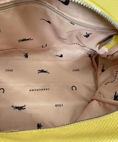 LONGCHAMP（ロンシャン）LONGCHAMP (ロンシャン) ハンドバッグ イエローの古着・服飾アイテム