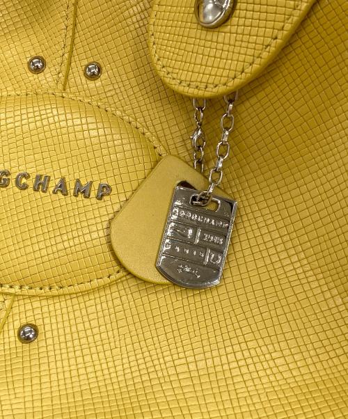 LONGCHAMP（ロンシャン）LONGCHAMP (ロンシャン) ハンドバッグ イエローの古着・服飾アイテム