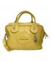 LONGCHAMP（ロンシャン）の古着「ハンドバッグ」｜イエロー