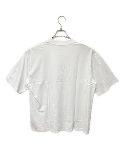 MARNI（マルニ）MARNI (マルニ) オーガニックコットン ロゴTシャツ ホワイト サイズ:48の古着・服飾アイテム