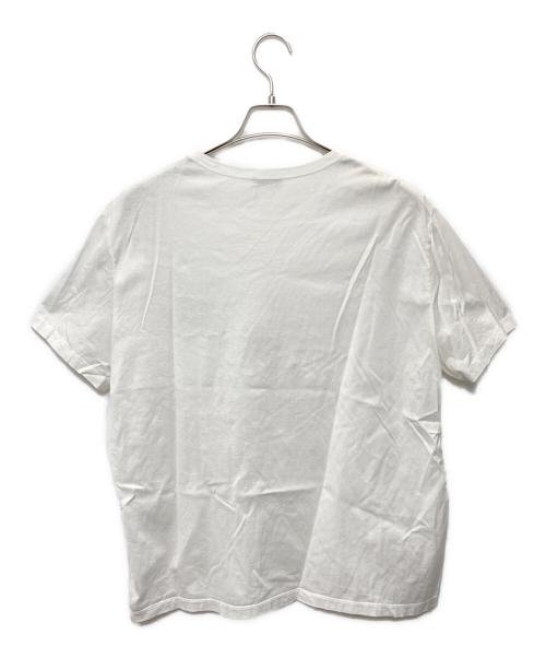 MONCLER（モンクレール）MONCLER (モンクレール) ワッペンTシャツ　MAGLIA T-SHIRT ホワイト サイズ:XXLの古着・服飾アイテム