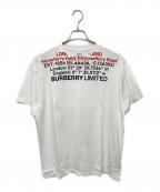BURBERRYバーバリー）の古着「クルーネックTシャツ　Jensen」｜ホワイト
