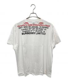 BURBERRY（バーバリー）の古着「クルーネックTシャツ　Jensen」｜ホワイト