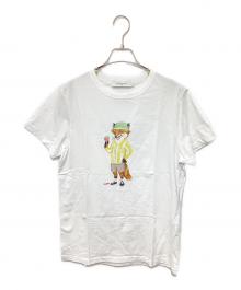 maison kitsune（メゾンキツネ）の古着「プリントTシャツ」｜ホワイト