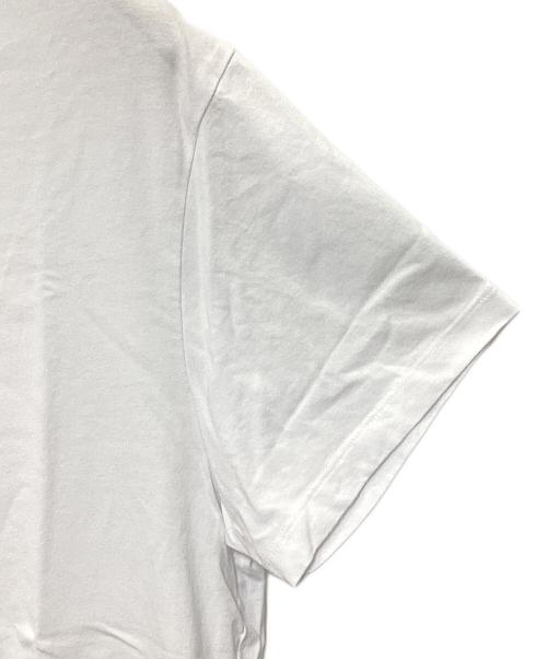 maison kitsune（メゾンキツネ）maison kitsune (メゾンキツネ) プリントTシャツ ホワイト サイズ:Lの古着・服飾アイテム