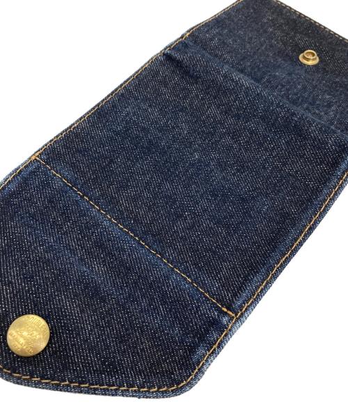 RRL（ダブルアールエル）RRL (ダブルアールエル) デニム3つ折り財布 インディゴの古着・服飾アイテム
