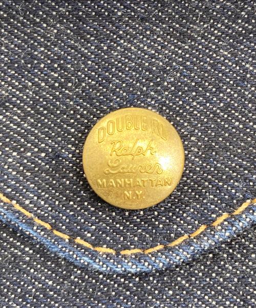 RRL（ダブルアールエル）RRL (ダブルアールエル) デニム3つ折り財布 インディゴの古着・服飾アイテム