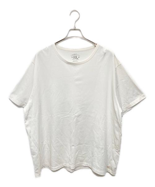 RRL（ダブルアールエル）RRL (ダブルアールエル) オーバーサイズTシャツ ホワイト サイズ:XXLの古着・服飾アイテム