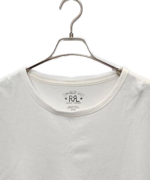 RRL（ダブルアールエル）RRL (ダブルアールエル) オーバーサイズTシャツ ホワイト サイズ:XXLの古着・服飾アイテム