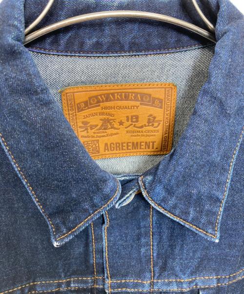 和蔵（ワクラ）和蔵 (ワクラ) 2nd型デニムジャケット インディゴ サイズ:Mの古着・服飾アイテム