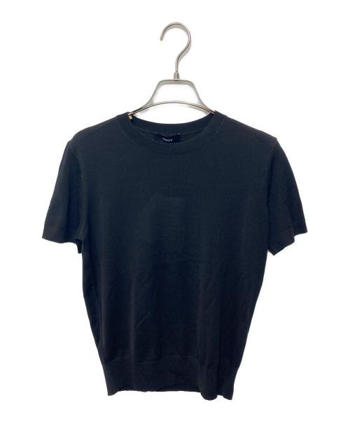 theory（セオリー）theory (セオリー) REGAL WOOL BASIC TEE ブラック サイズ:P 未使用品の古着・服飾アイテム