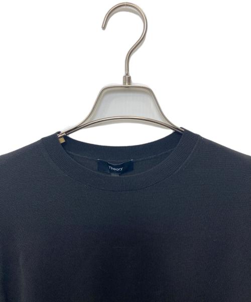 theory（セオリー）theory (セオリー) REGAL WOOL BASIC TEE ブラック サイズ:P 未使用品の古着・服飾アイテム