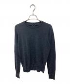theoryセオリー）の古着「Regal Wool Crewneck Sweater」｜チャコールグレー