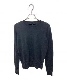 theory（セオリー）の古着「Regal Wool Crewneck Sweater」｜チャコールグレー